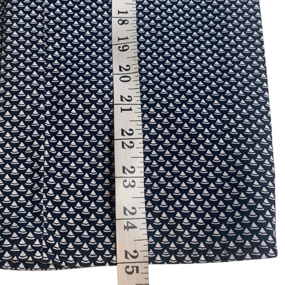 Talbots Heritage Pants Women’s Size 4 Cropped Capri Printed Office Side Zip - Picture 9 of 9